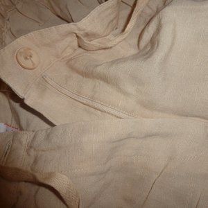 Hearts of Palm Women's Wide Leg Dress Pants - Size 12 Color: Tan